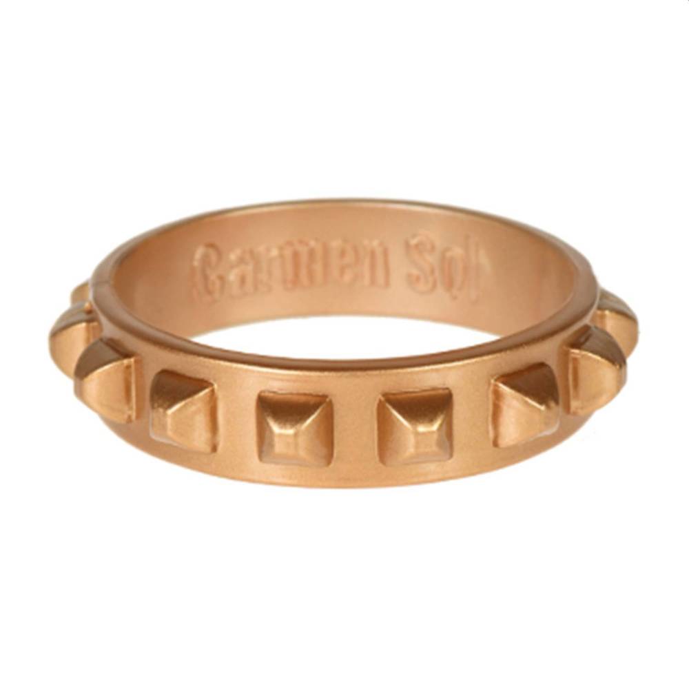 NEW CARMEN SOL women's borchia bracelet in rose gold